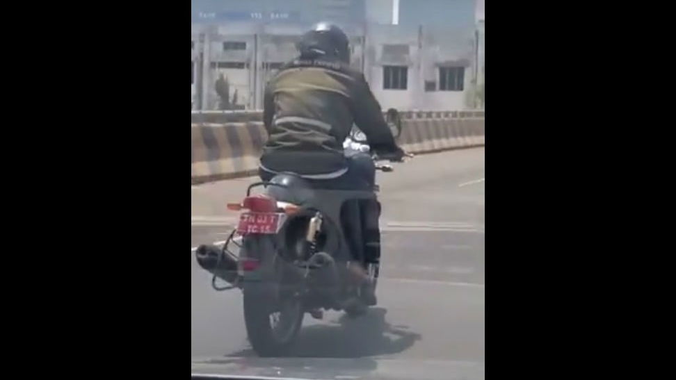 Is this Royal Enfield's new 750cc twin?